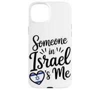 Quelqu'un en Israël M'aime Coeur Drapeau Fierté Coque pour iPhone 15 Plus