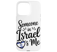 Quelqu'un en Israël M'aime Coeur Drapeau Fierté Coque pour iPhone 15 Pro Max