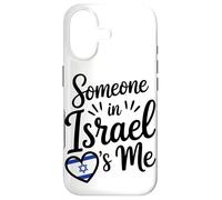 Quelqu'un en Israël M'aime Coeur Drapeau Fierté Coque pour iPhone 17