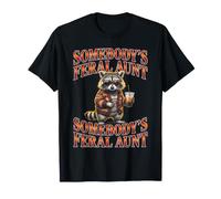 Quelqu'un est la Tante Sauvage Raccoon Bootleg. T-Shirt