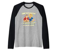 Quelqu'un ne s'intéresse Pas à Moi, mais à Quelqu'un de Sarcastique, du Pop Art rétro Manche Raglan