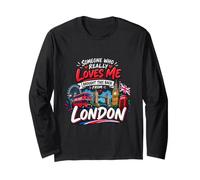 Quelqu'un Qui m'aime Vraiment l'a ramené de Londres Manche Longue