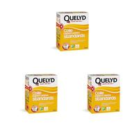 Quelyd Colle Papiers Peints Standards - Idéale pour Chambres et Couloirs - Prête en 3 Minutes - Dosage Ultra Facile - Sans Grumeaux - Sans Solvant - Poudre 250 g (7 rouleaux) (Lot de 3)