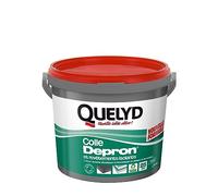 Quelyd Colle Pour Plaques Depron et Revêtement Isolants - Isolation Mur et Plafond - Maintien Immédiat -Sans Solvant - 1 Seau 6 kg