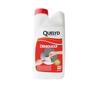 Quelyd Décolleur Papier Peint Surpuissant Dissoucol - Efficace en 5 Minutes sur Tous les Murs et Tous les Papiers Peints - Lessive et Supprime les Résidus - 1 Flacon de 1L (560 m²)