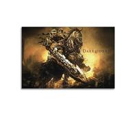 Quem Darksiders 2 - Poster de jeu vidéo - Impression sur toile - Impression d'art moderne pour chambre à coucher - 40 x 60 cm
