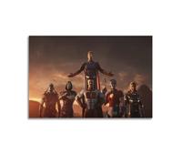 Quem Poster décoratif sur toile Game Mortal Kombat 1 - Impression d'art moderne pour chambre à coucher - 60 x 90 cm