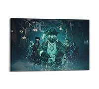 Quem Poster décoratif sur toile Sea of Thieves - Impression d'art moderne pour chambre à coucher - 20 x 30 cm