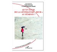 Qu'en est-il de la littérature "beur" au féminin ? - Najib Redouane - L'harmattan - broché - Essai