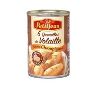 Quenelle volaille sauce champignon Petit Jean 400g