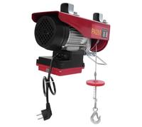 Quenoxo Palan électrique avec télécommande sans fil, traction électrique | Cric électrique 550 W, hauteur de levage 12 m, capacité de charge 125/250 kg, télécommande sans fil 80 m