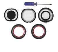 QUENPE Bague d'étanchéité supérieure fixe et couvercle de Base, for aspirateur Dyson,V6 V7 V8 V10 V11 V15, pièce de rechange de remplacement de tasse à poussière Bague d'étanchéité du bac à poussière(