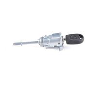 QUENPE Cylindre de serrure de porte conducteur à anneau gauche, for Seat, Cordoba Ibiza III 6L3837167B 6L3837168B avec clé 2002 - 2008 Cylindre de serrure de porte (Size : LEFT1 x Key)