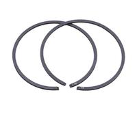 QUENPE Lot de 2 Segments de Piston 50mm X 1.2mm, for Husqvarna 365 365XP 371 372 372XP 362, pièce de tronçonneuse 11280343000 Jeu de Segments de Piston