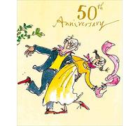 Quentin Blake 50th Anniversary Greeting Card Popular Range Greetings Cards