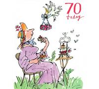 Quentin Blake 70th Birthday Greeting Card Popular Range Greetings Cards