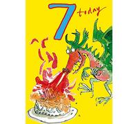 Quentin Blake Boys 7th Birthday Greeting Card Popular Range Greetings Cards