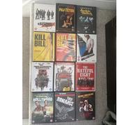 Quentin Tarantino X 12 Film Collection Bundle - Inc True Romance & Nbk - Dvd