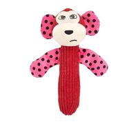 Quentis Squeaky Plush Dog Toy, Durable Corduroy Chew Toy for Pets | Soft corduroy plush toy with built in sound, durable design fits for small to medium dogs A