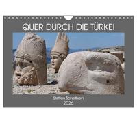 QUER DURCH DIE TÜRKEI (Wandkalender 2026 DIN A4 quer), CALVENDO Monatskalender: Antike Stätten und eine traumhafte Natur - das ist die Türkei