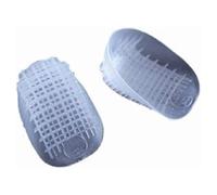 Queralto Tuli Paire de talonnettes en gel ultra résistant Blanc Taille S (-40 kg)
