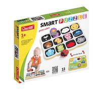 Quercetti - 0231 Smart Puzzle Premiers Mots et Couleurs, Jouets d'activité et d'éveil