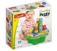 Quercetti Boîte Jumbo Fit Shapes 28 pièces pour enfants Clair