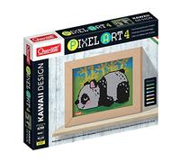 Quercetti - 0797 Pixel Art 4 Kawaii Design Panda, Jeu de mosaïques