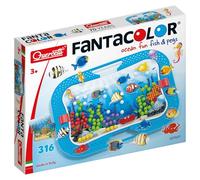 Quercetti - 0969 Ocean Fun Fish & Pegs Jeux éducatifs mosaïque pour Enfant