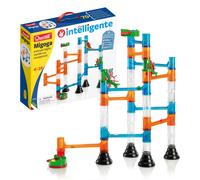 Quercetti 45-Piece Transparent Marble Run - Marble Run Construction Toy