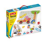 Quercetti - 6165 Tecno Jumbo Starter Set Loisirs Créatifs - Bricolage Tecno