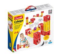 Quercetti - 6504 Cuboga Starter Set - Circuits de billes avec les cubes, Jeu de construction