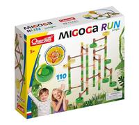 Quercetti - 6582 Migoga Jungle Super, Piste pour Billes, Jeu de Construction - Circuit de Billes créatif - Enfants