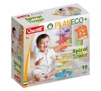 Quercetti Toboggan à boules Spiral Tower Multicolore G