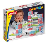 QUERCETTI - Cuboga Piste pour Billes Galeries - Jeu Créatif Montessori Jouet Enfant 2 Cadeau Enfant 3 Ans - Jeux éducatifs Made in Italy, Multicolore, 70