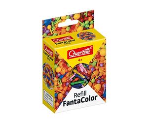 Quercetti, FantaColor Refill 5, Recharge 450 Picots ø 5 mm, Mosaïque Enfant, Jeu de Motricité Fine, Activité Manuelle Enfant 4 Ans, Loisir Créatif, Kit Mosaïque Fantacolor Modular