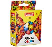 Quercetti Fantacolor Refill, Kit Mosaique avec 142 Billes Mosaïque Colorées, Activité Manuelle Enfant, Jouet Montessori, Jeu de Societe, Jeux de Voyage et de Poche, Made in Italy