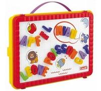 Quercetti lettres magnétiques aimant 2-in-1 65-Piece Multicolore G