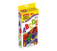 Quercetti – Lettres magnétiques – Jeu éducatif alphabet, 48 lettres multicolore, 4 ans+