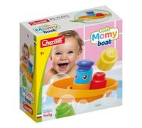 Quercetti MOMY Soft Boat, Jouet Bain Bebe 1 Ans, Made in Italy