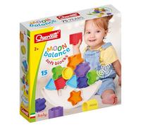 Quercetti Moon Balance Soft Blocks, Jouet Enfant 2 Ans, Jouet Educatif