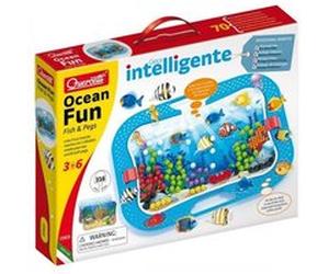 Quercetti oceanic Fun Fish & Pegs 321-pièces Multicolore G