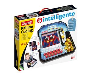 Quercetti Pallino Coding Billes Enfant Jeu de Logique et Éducatif Enfant 6+ Ans Mosaïque Enfant avec Programmation sans Écran et Pensée Computationnelle Cadeau Fille 4 Ans Fabriqué en Italie
