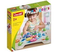 Quercetti Peggy Gears Jeu D’Engrenages Jeux Educatif 2 Ans, Jeux De Construction 2 Ans Motricite Fine Relation Cause Effet Jeu Montessori Cadeau Bebe Garcon