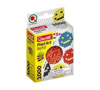 Quercetti Pixel Art Recharge 1000 Picots Rouge pour Mosaïque Enfant et Adulte Kit Créatif Enfant et Loisir Créatif Adulte Jeu de Motricité Fine et Création Pixel Art
