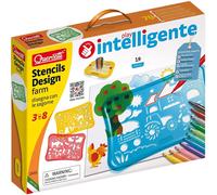Quercetti Kit de pochoirs 2645 Ferme