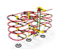 Quercetti Skyrail Ottovolante 12m, Circuit Billes Enfant 7-14 Ans, Jeu Construction, Jeux Exterieur Enfant, Geant avec Ascenseur, Jeux Educatif STEM, Fabriqué Italie