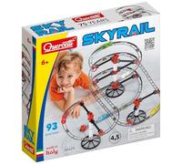 Quercetti Skyrail Starter Set 4,5m, Circuit Billes Enfant 6+ Ans, Jeu de Construction, Jeux Exterieur Enfant, Geant, Jeux Educatif STEM, Fabriqué Italie