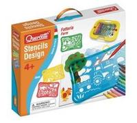 Quercetti Kit de pochoirs 2645 Ferme