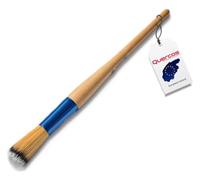 Quercos Pinceau Rond Professionnnel Pinceau Peinture Mur. Brosse Ronde en Bois Poils Fibres Synthétiques, Pinceau Pouce à Rechampir pour Émaux,Teinture, Apprêts, Vernis (26)